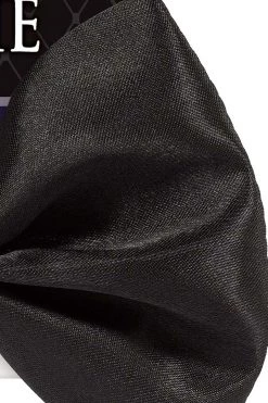 AMSCAN Costumes Black Satin Bow Tie