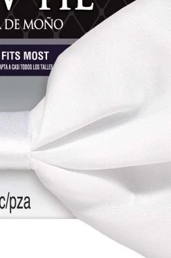 AMSCAN White Satin Bow Tie School Girl Outfits