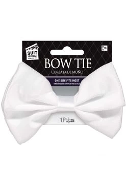 AMSCAN White Satin Bow Tie School Girl Outfits