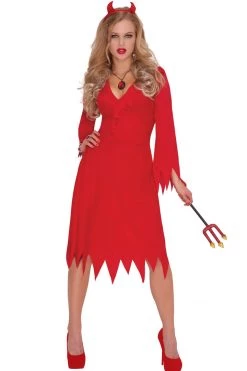 AMSCAN Costumes Too Hot Red Devil Costume Dress