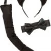 AMSCAN Adult Black Cat Accessory Kit Costumes 2 AMSCAN Adult Black Cat Accessory Kit Costumes