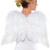 AMSCAN White Angel Wings Costume Accessory Costumes