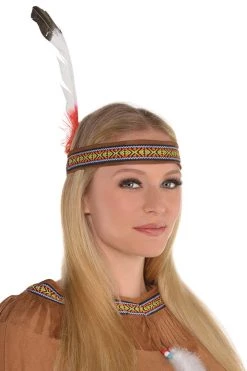 AMSCAN Native American Feather Headpiece Costume Accessory
