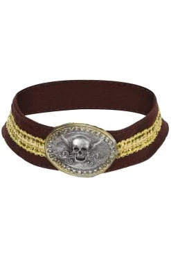 AMSCAN Costumes Skull Pirate Choker