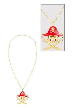 AMSCAN Pirate Skull Necklace