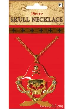 AMSCAN Pirate Skull Necklace