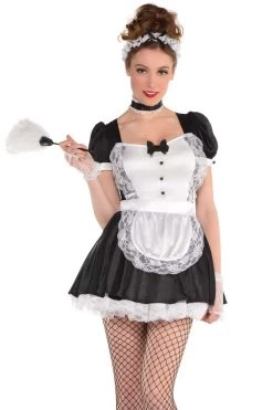 AMSCAN Bossy Babe Maid Costume Costumes