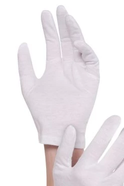 AMSCAN Short White Cotton Gloves Costumes