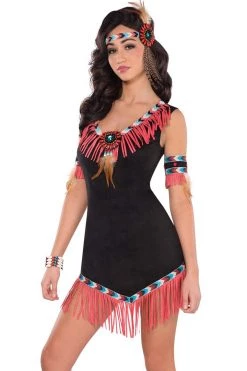 AMSCAN Costumes Rising Sun Indian Costume