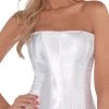 AMSCAN White Satin Costume Corset Costumes