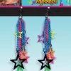 AMSCAN Colorful Star Dangle Earrings Costumes 1 AMSCAN Colorful Star Dangle Earrings Costumes