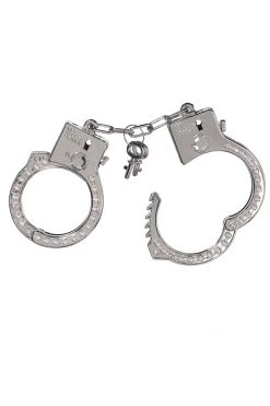 AMSCAN Rhinestone Handcuffs Cop Costume Accessory Handcuff & Restraints