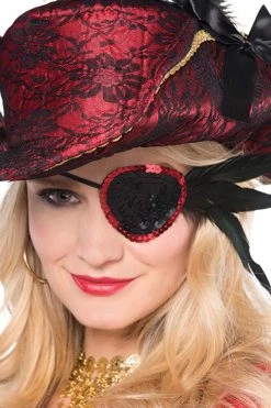AMSCAN Sequin Pirate Eye Patch Costume Accessory Costumes
