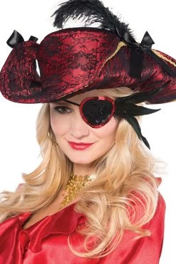 AMSCAN Sequin Pirate Eye Patch Costume Accessory Costumes