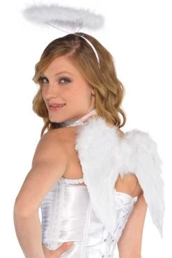 AMSCAN Purest Angel Costume Accessory Kit