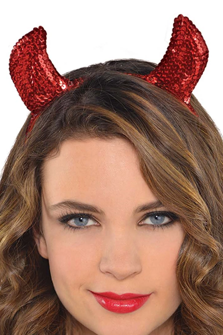 AMSCAN Sequin Devil Horns Costume Accessory 4 AMSCAN Sequin Devil Horns Costume Accessory
