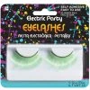 AMSCAN Jumbo Neon Green Lashes Glow In The Dark & Neon