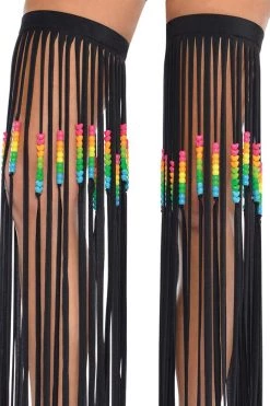 AMSCAN Beaded Fringe Leg Straps