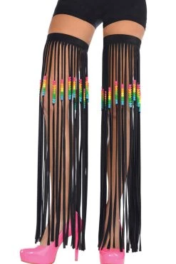AMSCAN Beaded Fringe Leg Straps