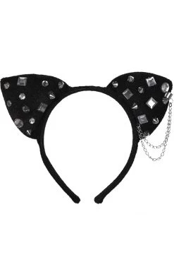 AMSCAN Punk Rock Kitty Cat Ears Headband