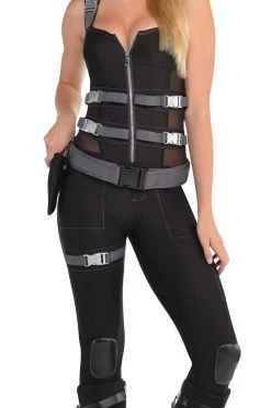 AMSCAN Costumes Tactical Diva SWAT Costume
