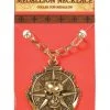 AMSCAN Costumes Pirate Medallion Necklace 2 AMSCAN Costumes Pirate Medallion Necklace
