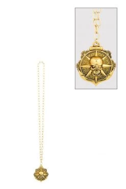 AMSCAN Costumes Pirate Medallion Necklace