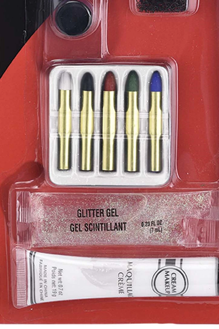 AMSCAN All-In-One Halloween Makeup Kit Costumes 5 AMSCAN All-In-One Halloween Makeup Kit Costumes