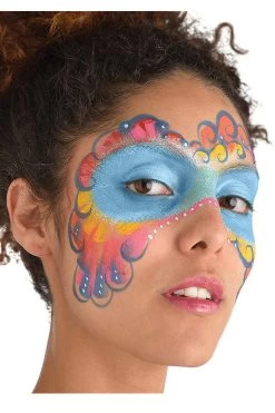 AMSCAN All-In-One Halloween Makeup Kit Costumes 11 AMSCAN All-In-One Halloween Makeup Kit Costumes