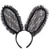 AMSCAN Black Lace Bunny Ears Costume Accessory