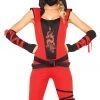 Leg Avenue Red Dragon Assassin Ninja Costume Costumes