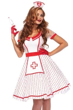 Leg Avenue Bedside Betty Nurse Costume Costumes