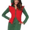 Leg Avenue Cozy Elf Fleece Costume Costumes 2 Leg Avenue Cozy Elf Fleece Costume Costumes