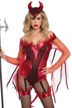 Leg Avenue Diva Red Devil Costume Costumes