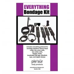 Entrenue BDSM Everything Bondage Kit - Black