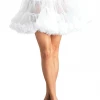 Leg Avenue White Layered Tulle Petticoat