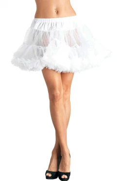 Leg Avenue White Layered Tulle Petticoat