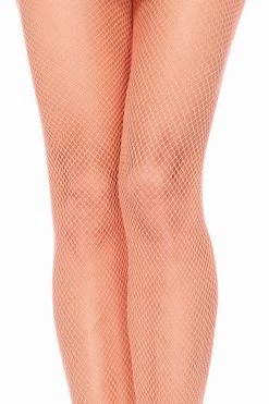 Leg Avenue Glow In The Dark & Neon Neon Orange Fishnet Tights