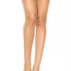 Music Legs Beige Fishnet Pantyhose 1 Music Legs Beige Fishnet Pantyhose
