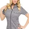 Fun World Prisoner Stripe Shirt & Cap