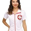 Fun World Costumes Nurse Costume Shirt & Cap 2 Fun World Costumes Nurse Costume Shirt & Cap