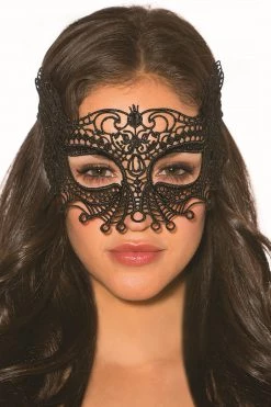 Shirley Of Hollywood Bedroom Costumes Embroidered Web Eye Mask