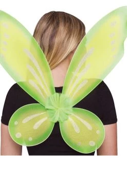 Fun World Lime Green Fairy Pixie Wings