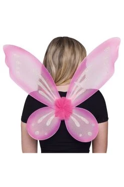 Fun World Accessories (Costume) Pink Fairy Pixie Wings