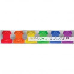 Entrenue Accessories Penis Shooter Rainbow Set Of Six