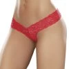 Mapale Red Basic Lace Thong Panty 1 Mapale Red Basic Lace Thong Panty