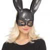 Fun World Black Glitter Bunny Mask Blindfolds & Masks