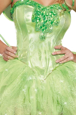 Dreamgirl Costumes Fairy Tinkerbell Dress Costume