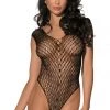 BL Brands Woven Teddy Body Stocking Bodystocking Lingerie 1 BL Brands Woven Teddy Body Stocking Bodystocking Lingerie