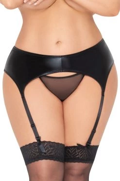 Seven Til Midnight Stretch Lamé Garter Belt 9 Seven Til Midnight Stretch Lamé Garter Belt
